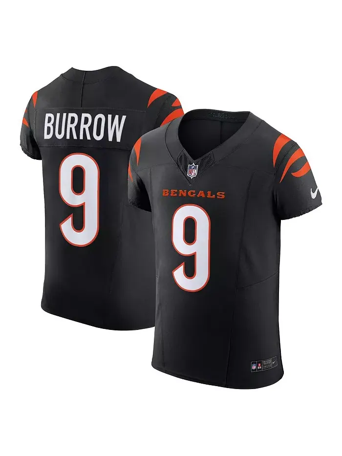 Мужская черная джерси Cincinnati Bengals Vapor F.U.S.E. Elite Джо Берроу Nike — изображение 1 из 3