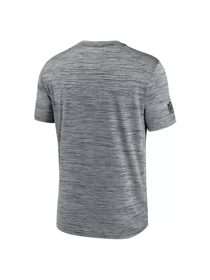 Мужская серая футболка Cincinnati Bengals Sideline Velocity Performance Nike — изображение 3 из 3