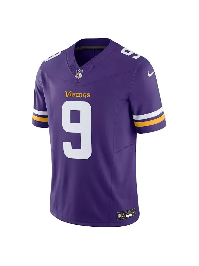 Мужская лимитированная джерси Minnesota Vikings Vapor F.U.S.E. J.J. McCarthy в фиолетовом цвете Nike — изображение 3 из 3