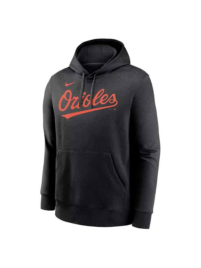 Мужская толстовка с капюшоном Adley Rutschman черная Baltimore Orioles с именем игрока и номером — изображение 2 из 3