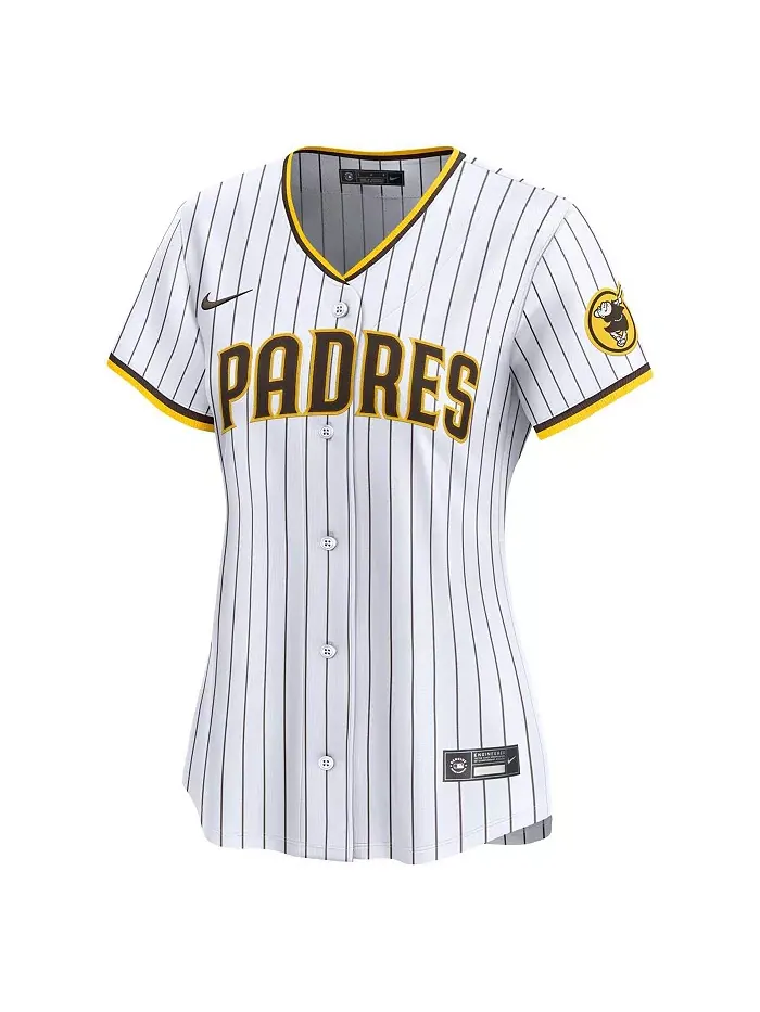 Женская белая футболка игрока Fernando Tatis Jr. San Diego Padres Home Limited Nike — изображение 3 из 3