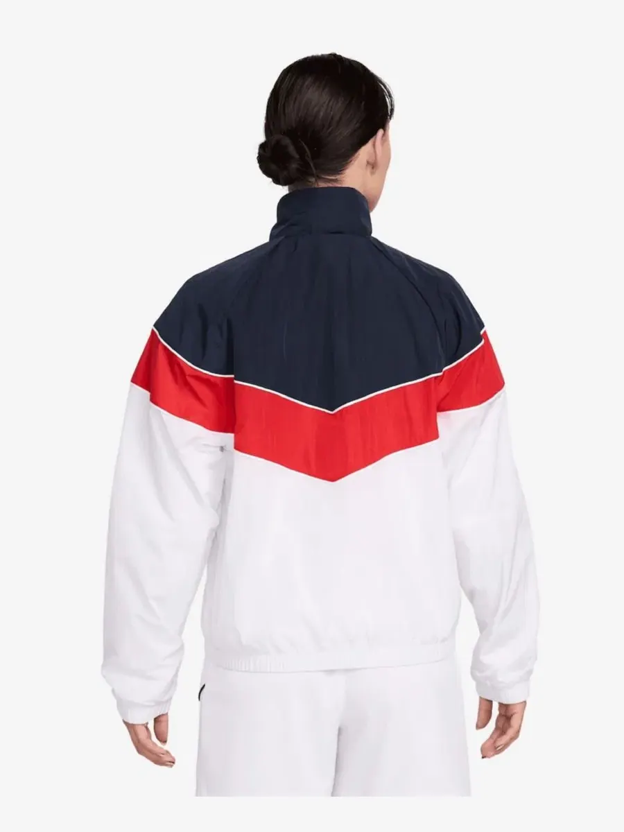 Женская куртка Nike England National Team Windrunner UV Woven Full-Zip — изображение 2 из 3, белый