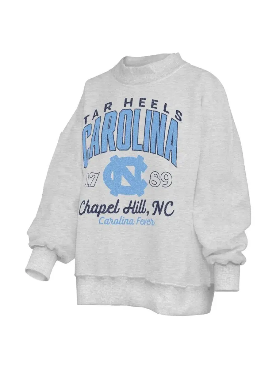 Свитшот реверсивный с принтом North Carolina Tar Heels Pressbox — изображение 2 из 5, серый