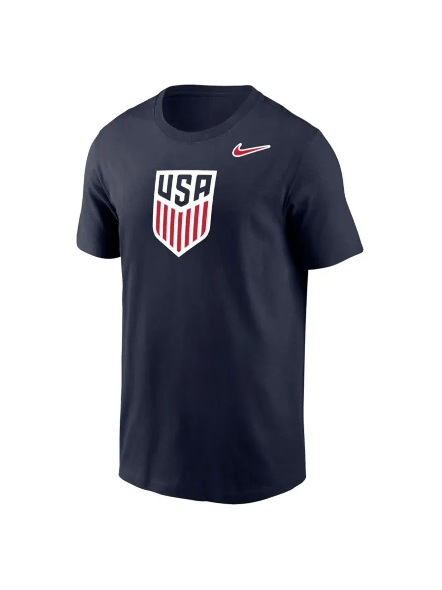 Футболка с принтом USMNT Crest Legend Nike — изображение 3 из 3, темно-синий