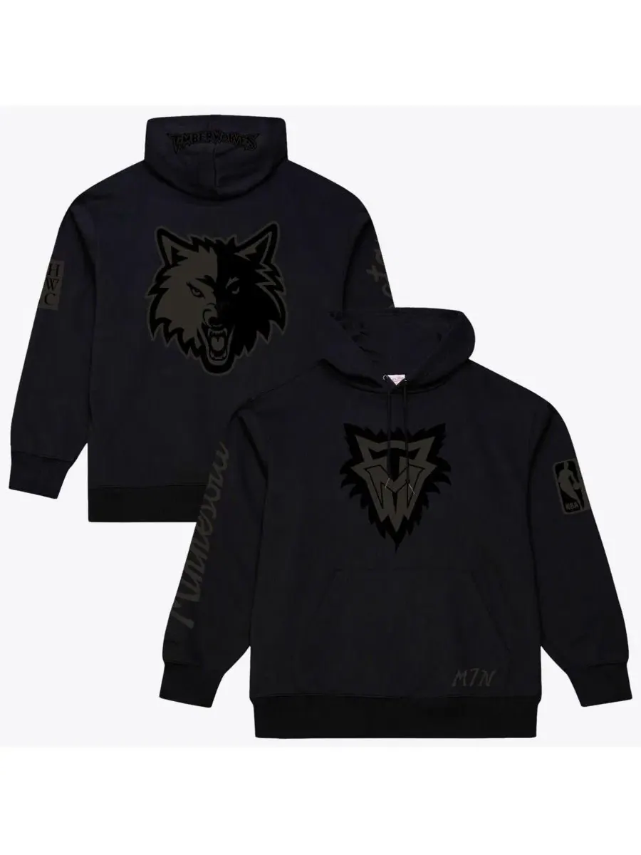 Худи из флиса с принтом Phantom Fleece Mitchell & Ness