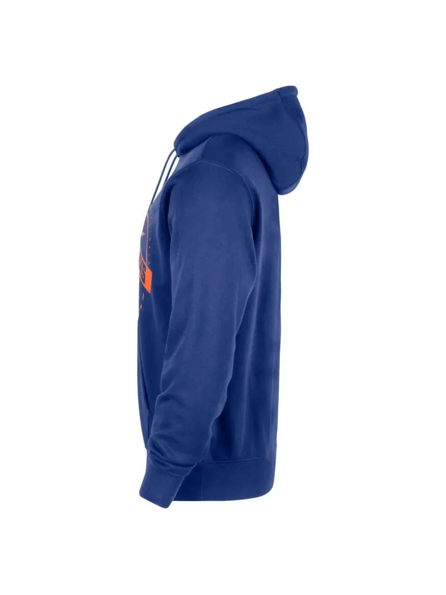 Худи-пуловер с капюшоном New York Knicks 2025/26 Authentic Practice Club Nike — изображение 4 из 4, синий