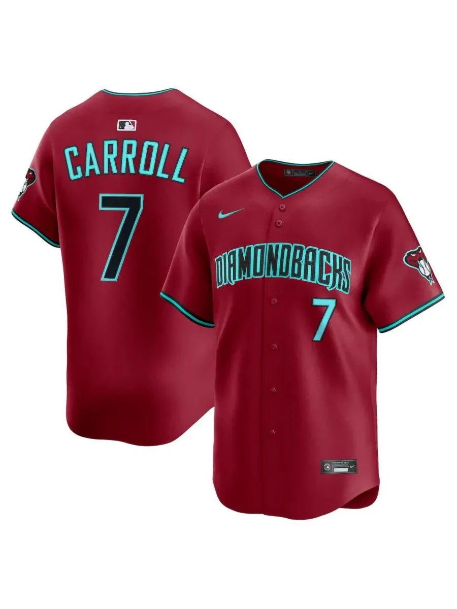 Мужская футболка Corbin Carroll Red Arizona Diamondbacks Alternate Limited Nike — изображение 1 из 3, красный