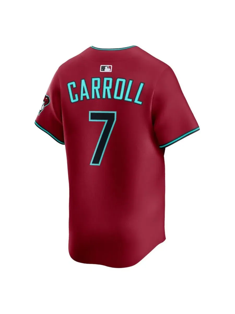 Мужская футболка Corbin Carroll Red Arizona Diamondbacks Alternate Limited Nike — изображение 3 из 3, красный