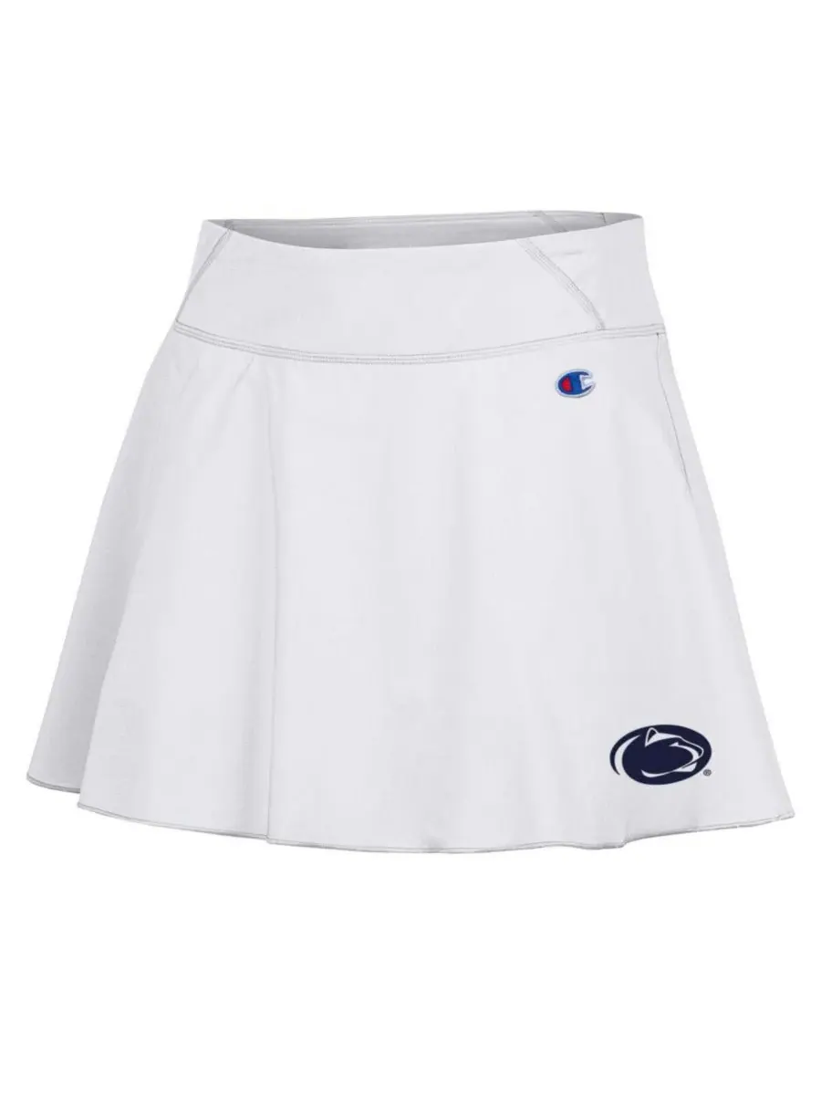 Champion Женская белая юбка-шорты Penn State Nittany Lions Tailgate Soft Touch Skort — изображение 3 из 3, белый