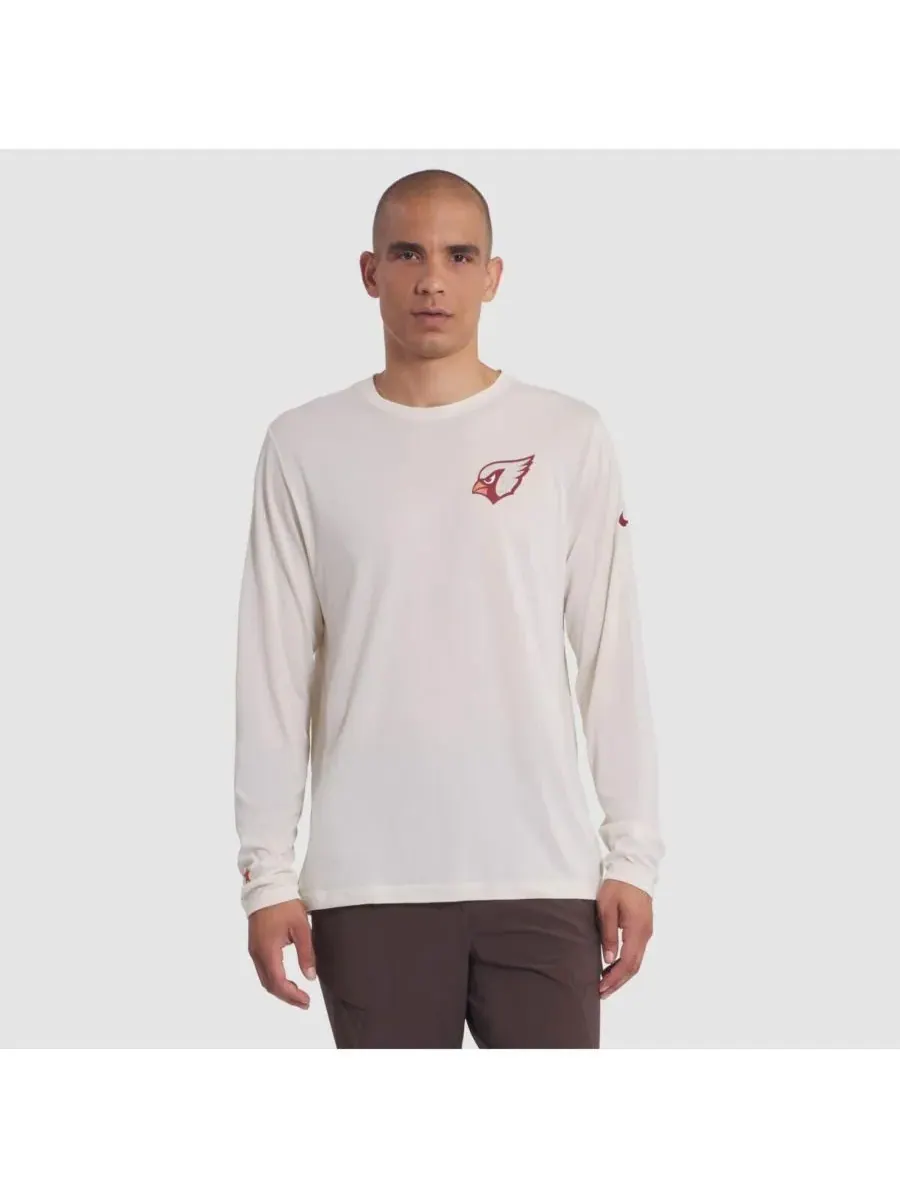 Мужская футболка с длинным рукавом Natural Arizona Cardinals 2025 Rivalries Collection Sideline — изображение 1 из 3