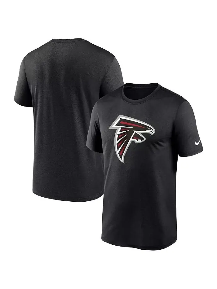 Мужская черная футболка с логотипом Atlanta Falcons Legend Performance Nike — изображение 1 из 1