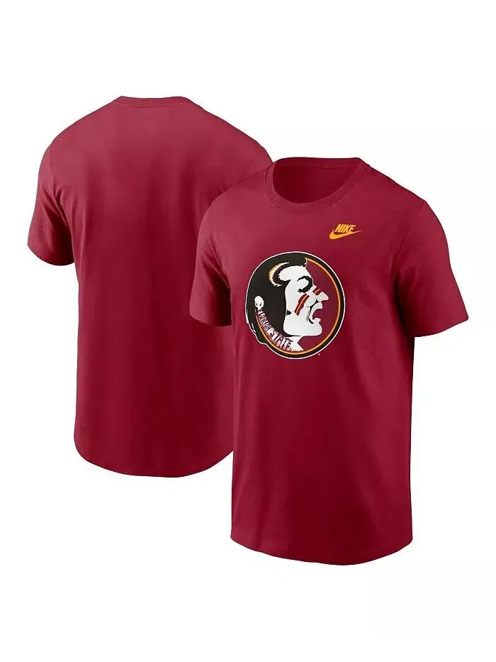 Мужская футболка Garnet Florida State Seminoles Legacy с альтернативным логотипом Nike — изображение 1 из 3