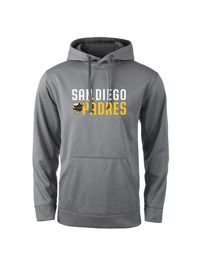 Мужская худи Champion Heather Gray San Diego Padres Dunbrooke
