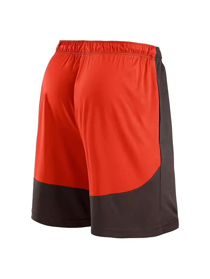 Мужские шорты Cleveland Browns Launch коричневые/красные Fanatics — изображение 3 из 3