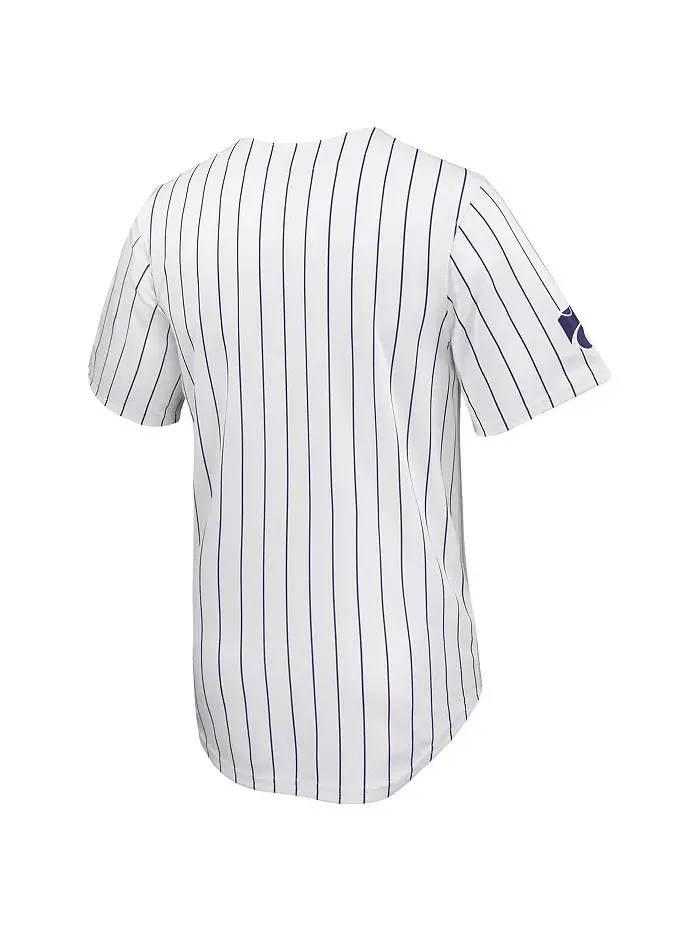 Мужская белая бейсбольная джерси Kansas State Wildcats Limited Nike — изображение 2 из 3