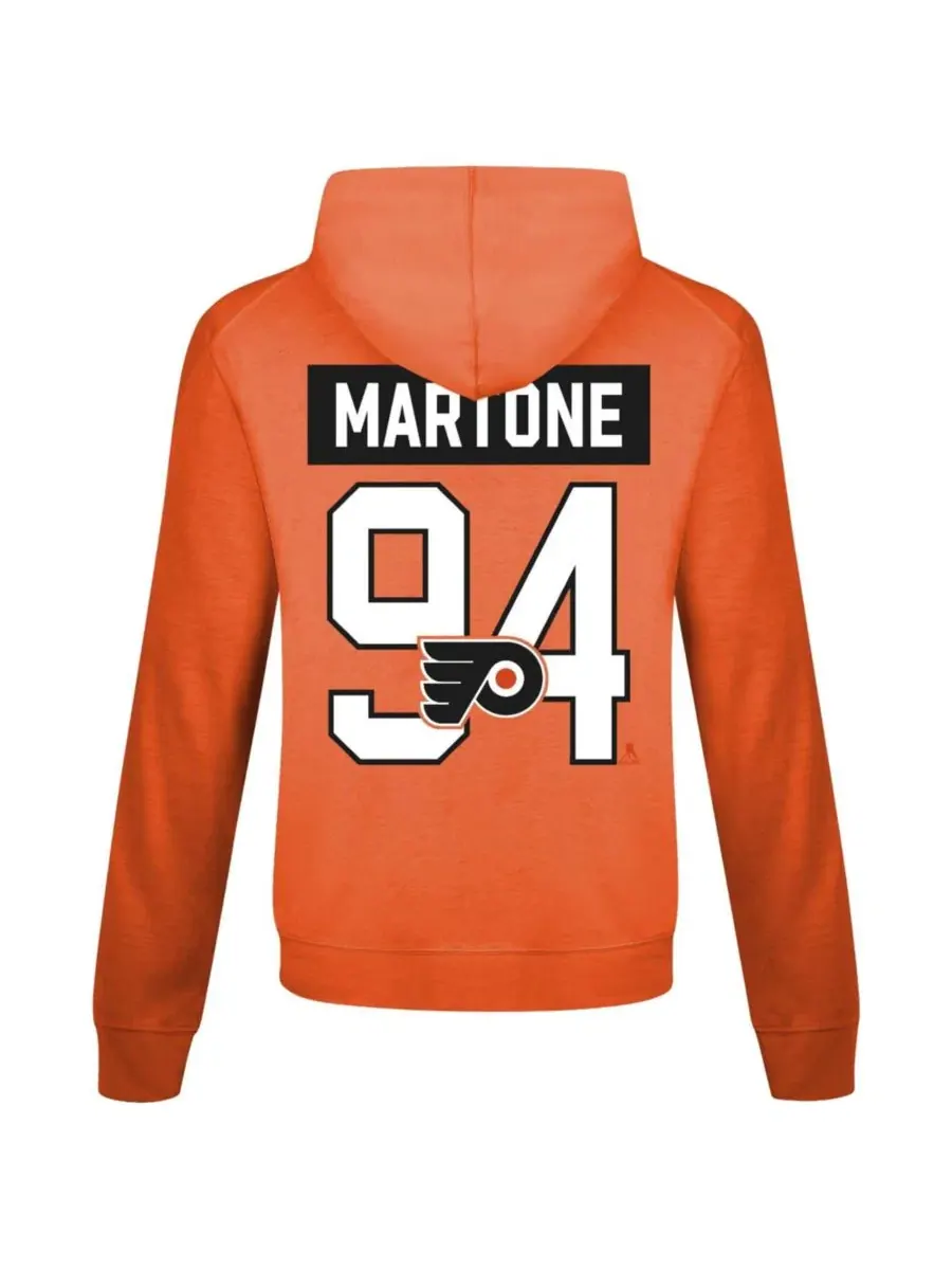 Футболка-худи с длинным рукавом Porter Martone Relay Philadelphia Flyers LevelWear — изображение 3 из 3, оранжевый