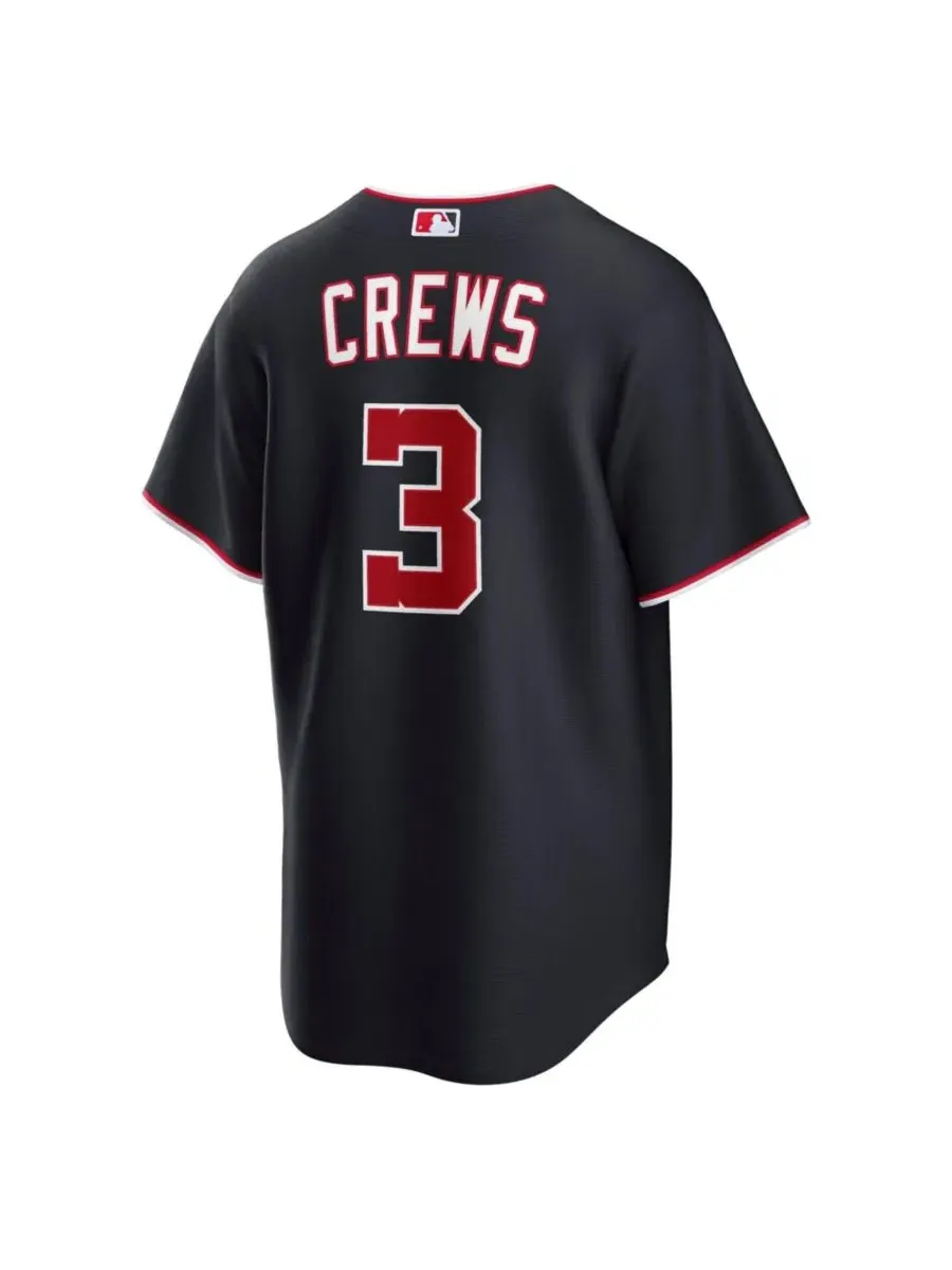 Реплика джерси Dylan Crews Navy Washington Nationals Alternate Nike — изображение 3 из 3, темно-синий