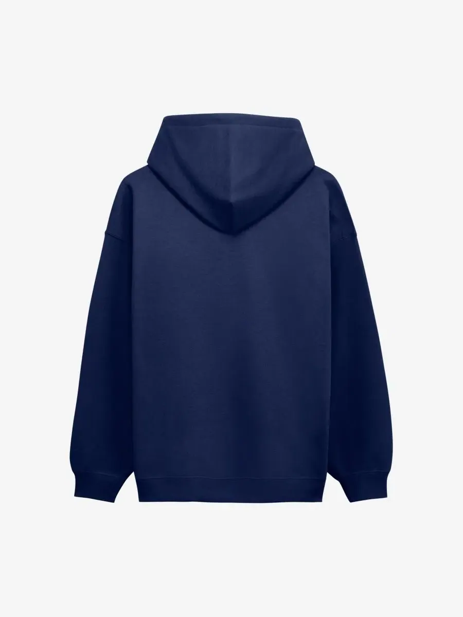 Худи с принтом Heart Soul Logo Athletic — изображение 2 из 2, темно-синий
