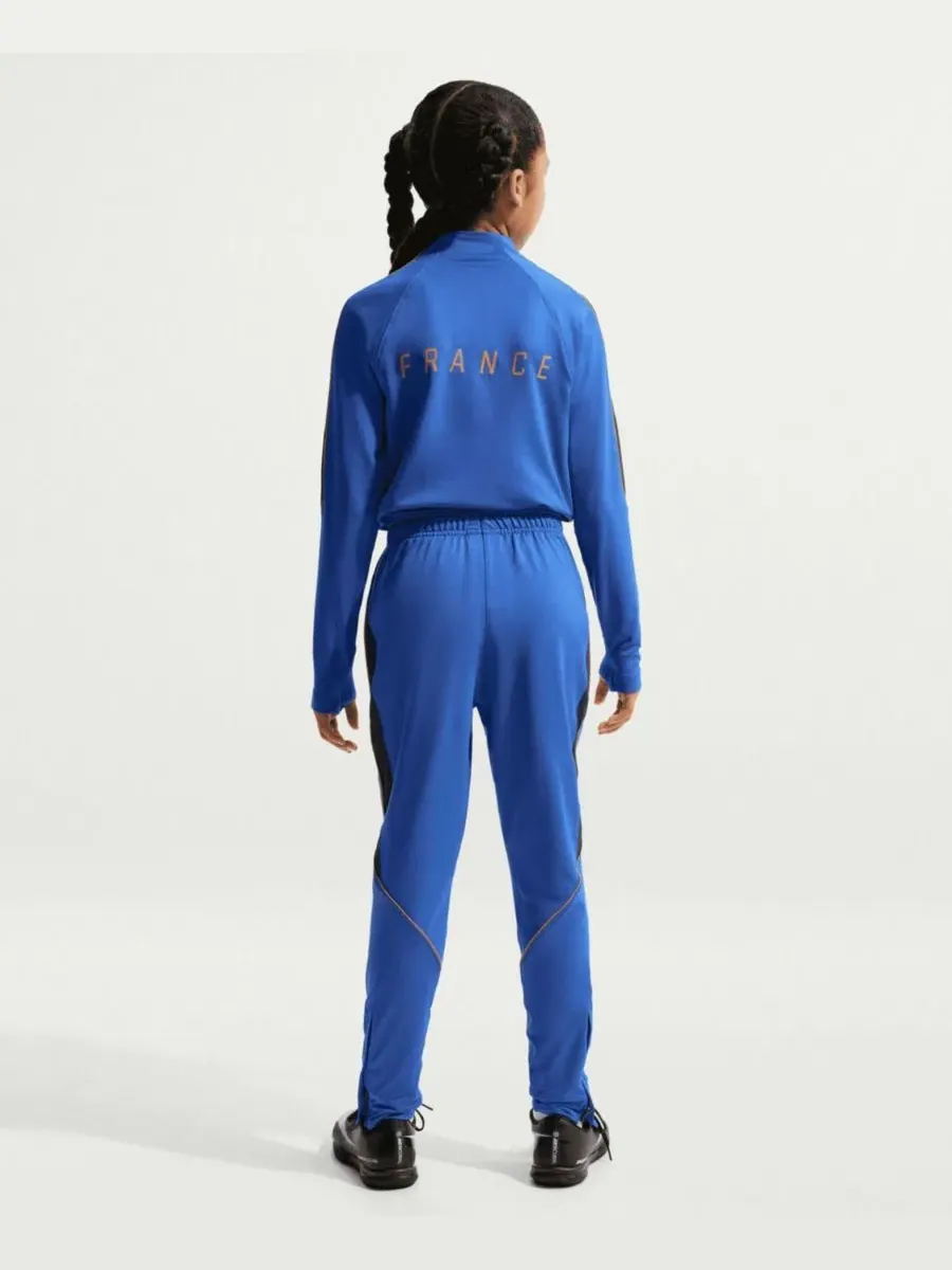 Тренировочная толстовка France National Team 2026 Strike с длинным рукавом Nike — изображение 3 из 5, синий