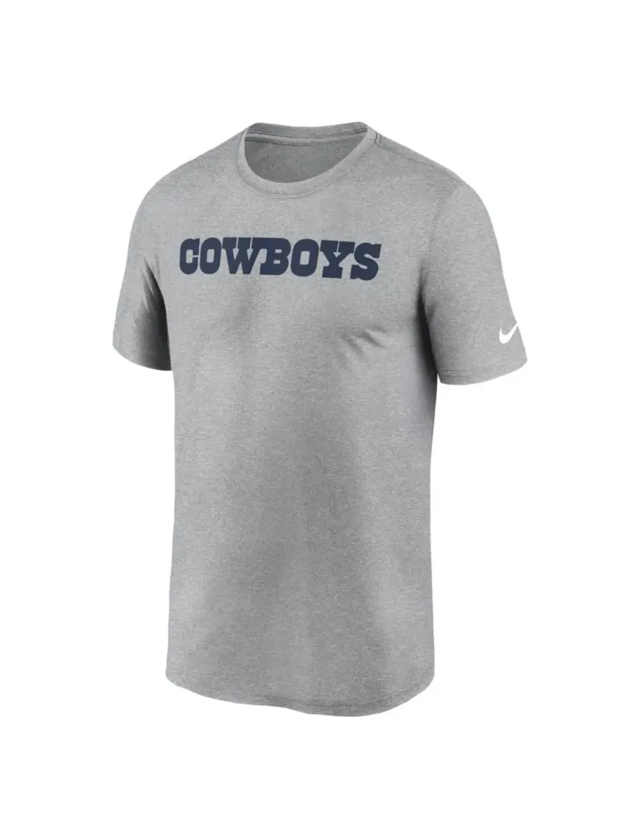 Футболка Dri-FIT с принтом Primetime Legend Wordmark Nike — изображение 3 из 3, серый