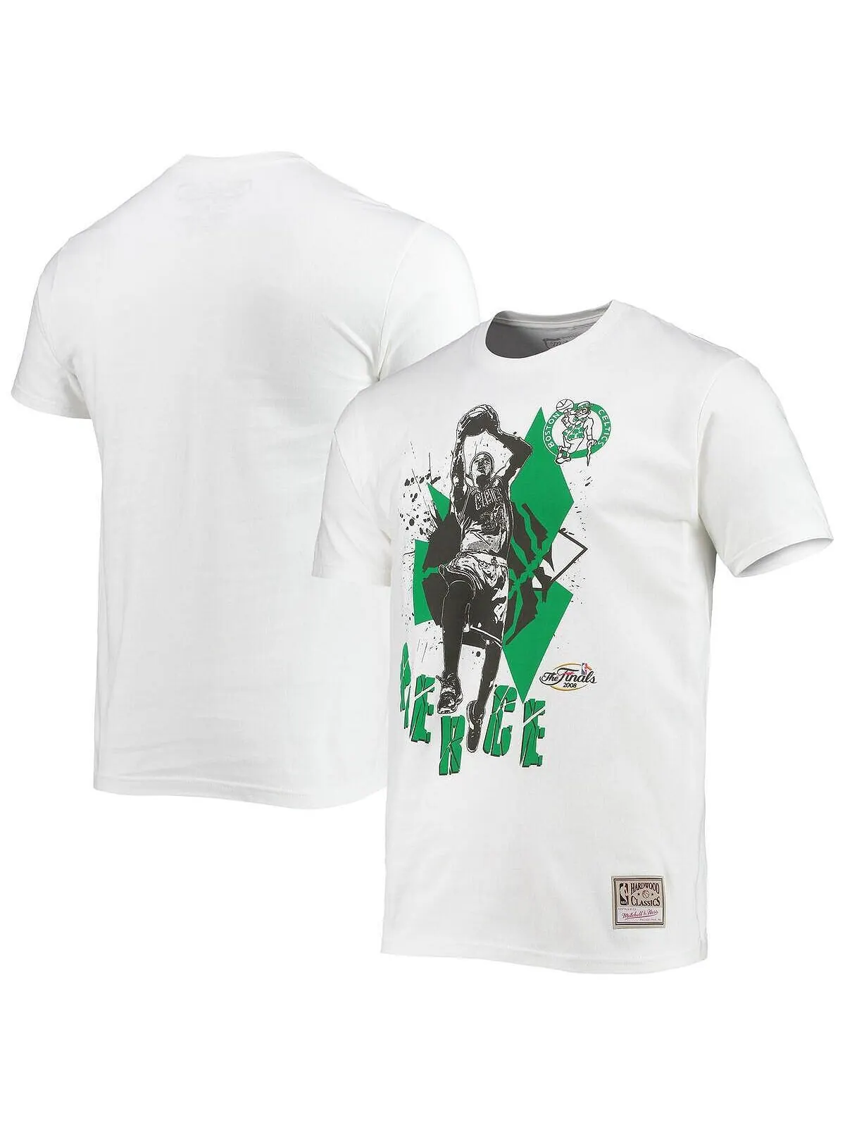Мужская футболка paul pierce white boston celtics suite sensations player Mitchell & Ness — изображение 1 из 3, белый