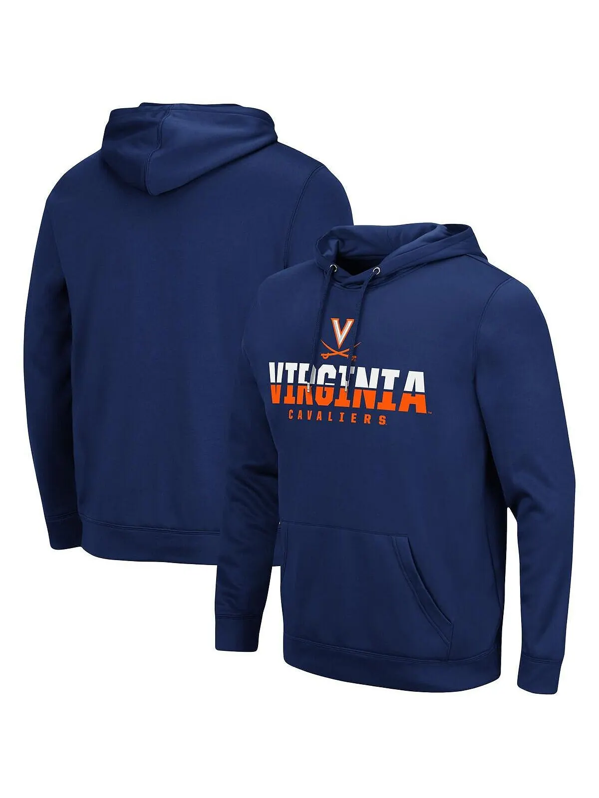 Мужской темно-синий пуловер с капюшоном Virginia Cavaliers Lantern Colosseum — изображение 1 из 2