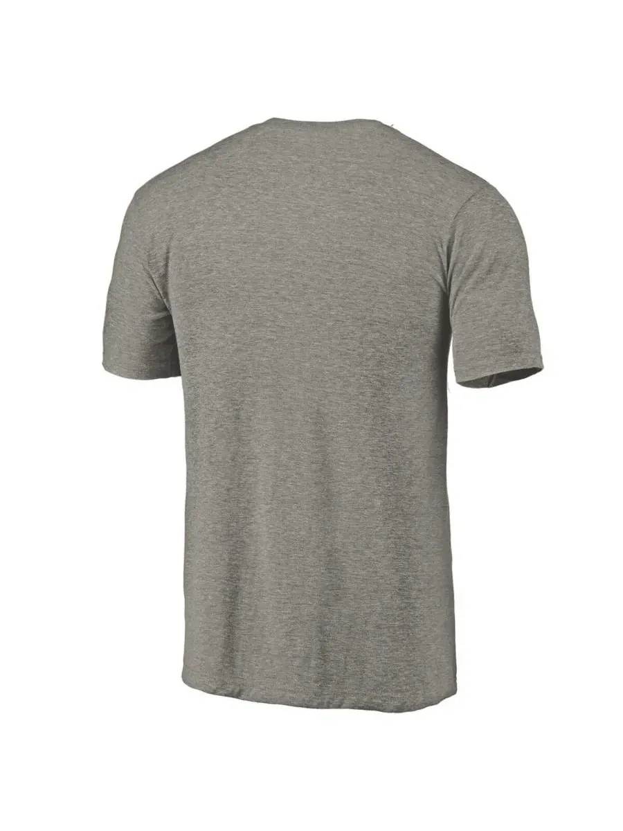 Мужская футболка Ash Milwaukee Brewers Cooperstown Collection Forbes Tri-Blend Fanatics Mto Label — изображение 2 из 3