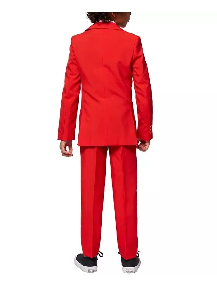 Однотонный костюм Devil из трех предметов для малышей и мальчиков Opposuits — изображение 2 из 2