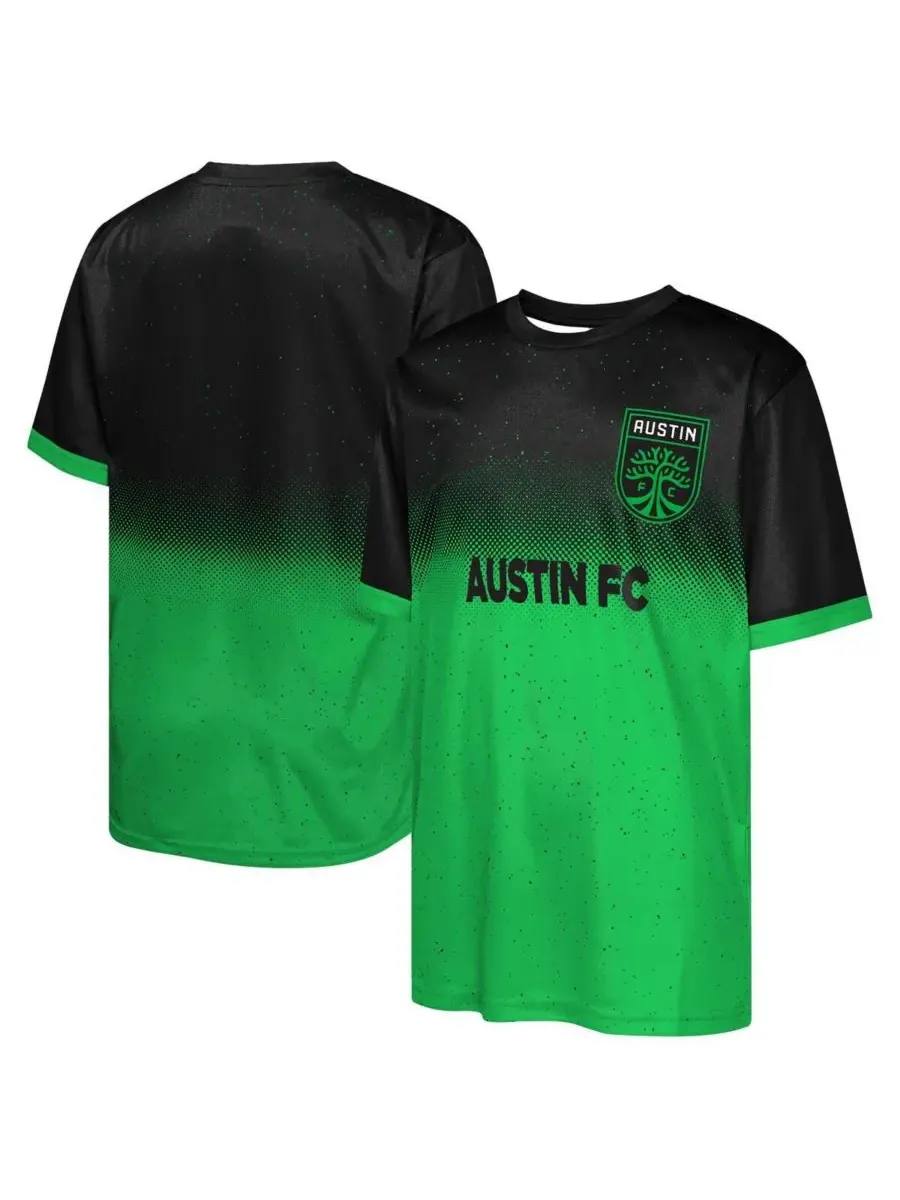 Outerstuff Черная футболка Austin FC Stalwart Defender для мальчиков и девочек — изображение 1 из 3, черный