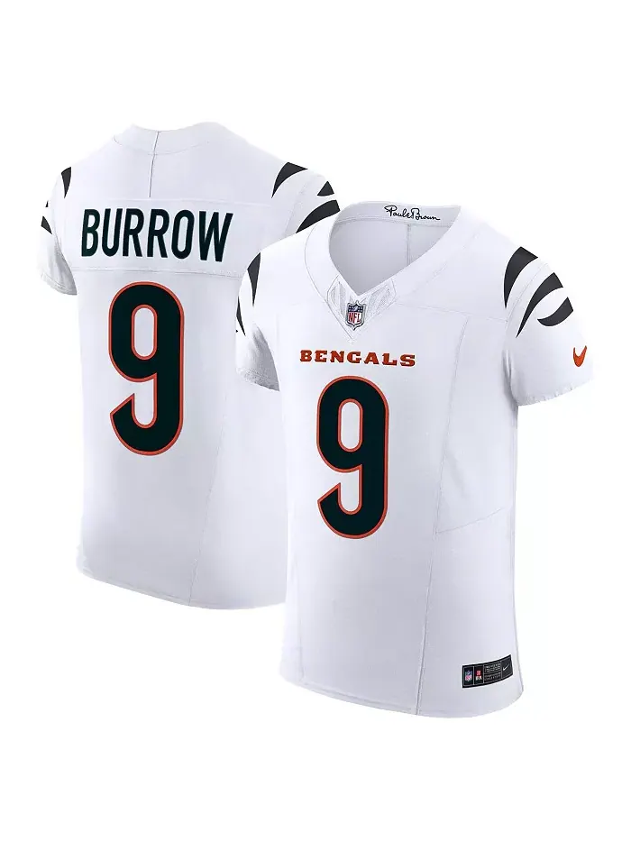 Мужская белая джерси Cincinnati Bengals Vapor F.U.S.E. Elite Джо Берроу Nike — изображение 1 из 3