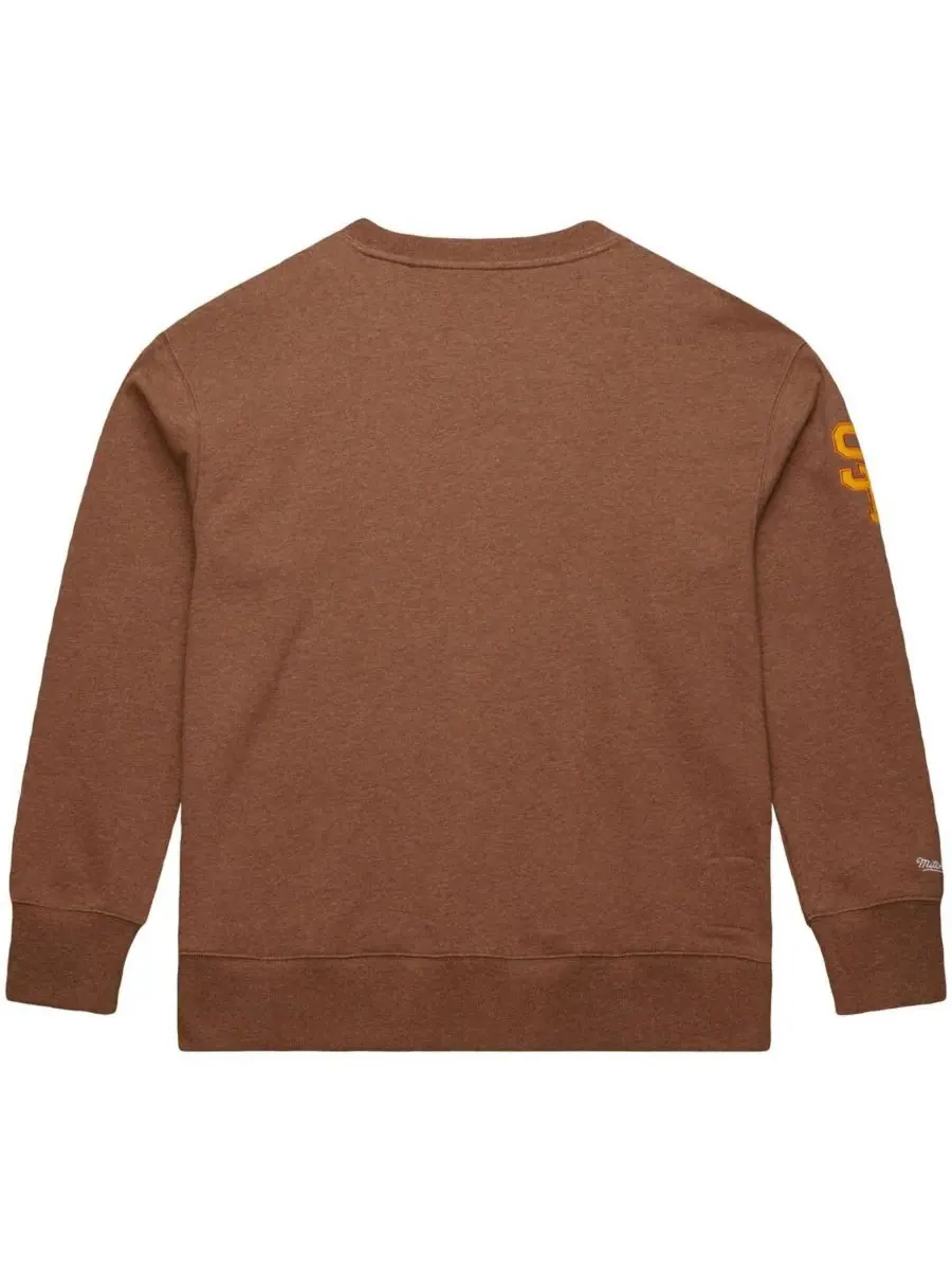 Mitchell & Ness Мужская флисовая толстовка Tony Gwynn Brown San Diego Padres Legends Collection с — изображение 3 из 3