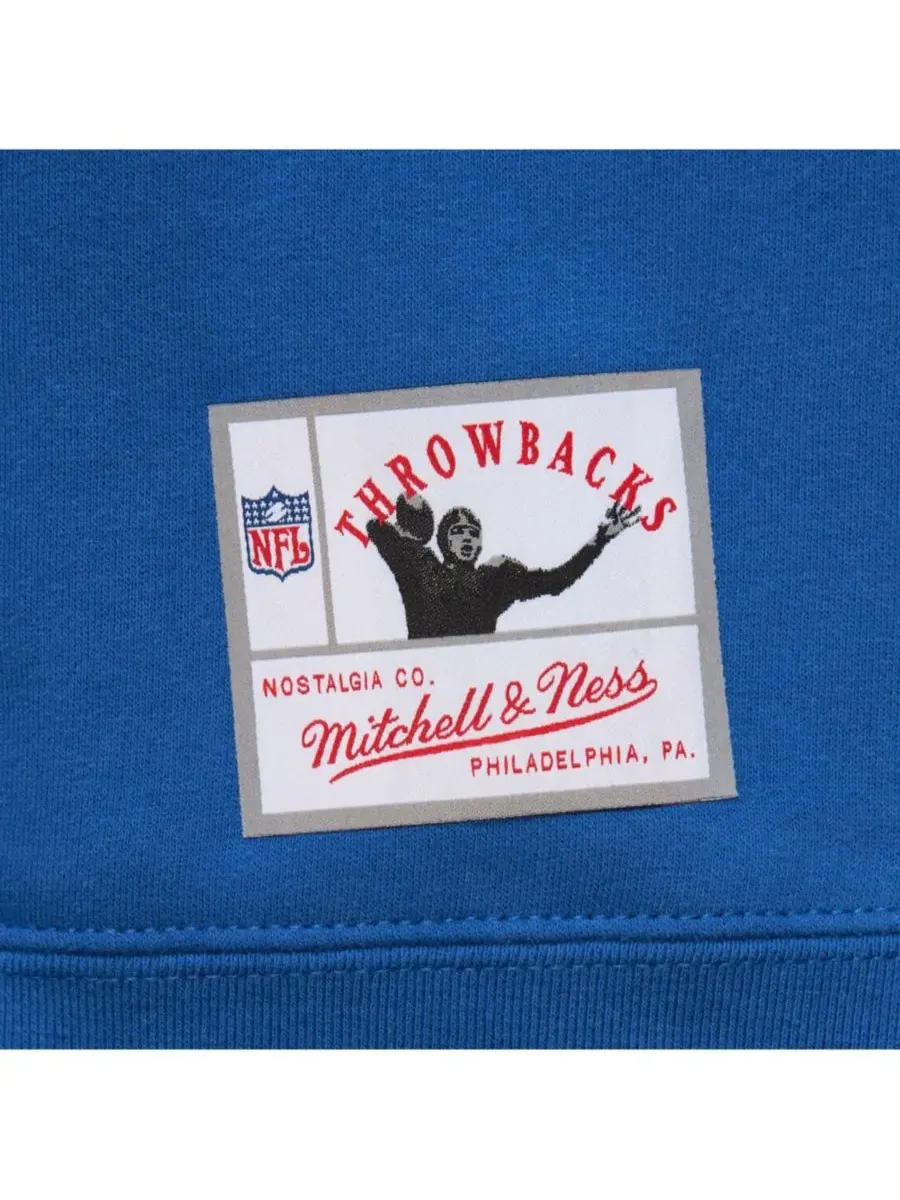 Мужская винтажная толстовка Royal Buffalo Bills NFL x Bud Light Mitchell & Ness — изображение 4 из 5, королевский