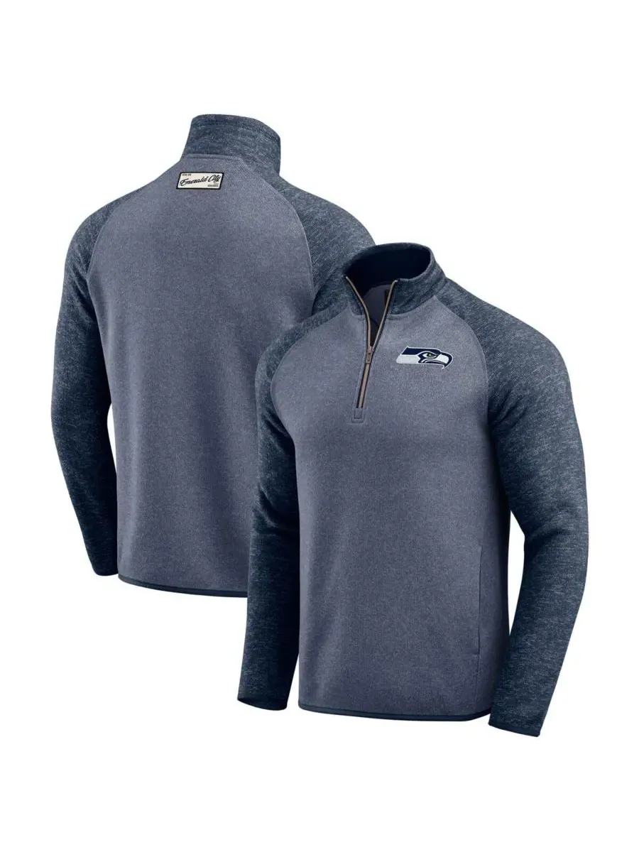 Fanatics Куртка Darius Rucker Collection для мужчин, темно-синяя, с воротником на молнии до — изображение 1 из 3, темно-синий