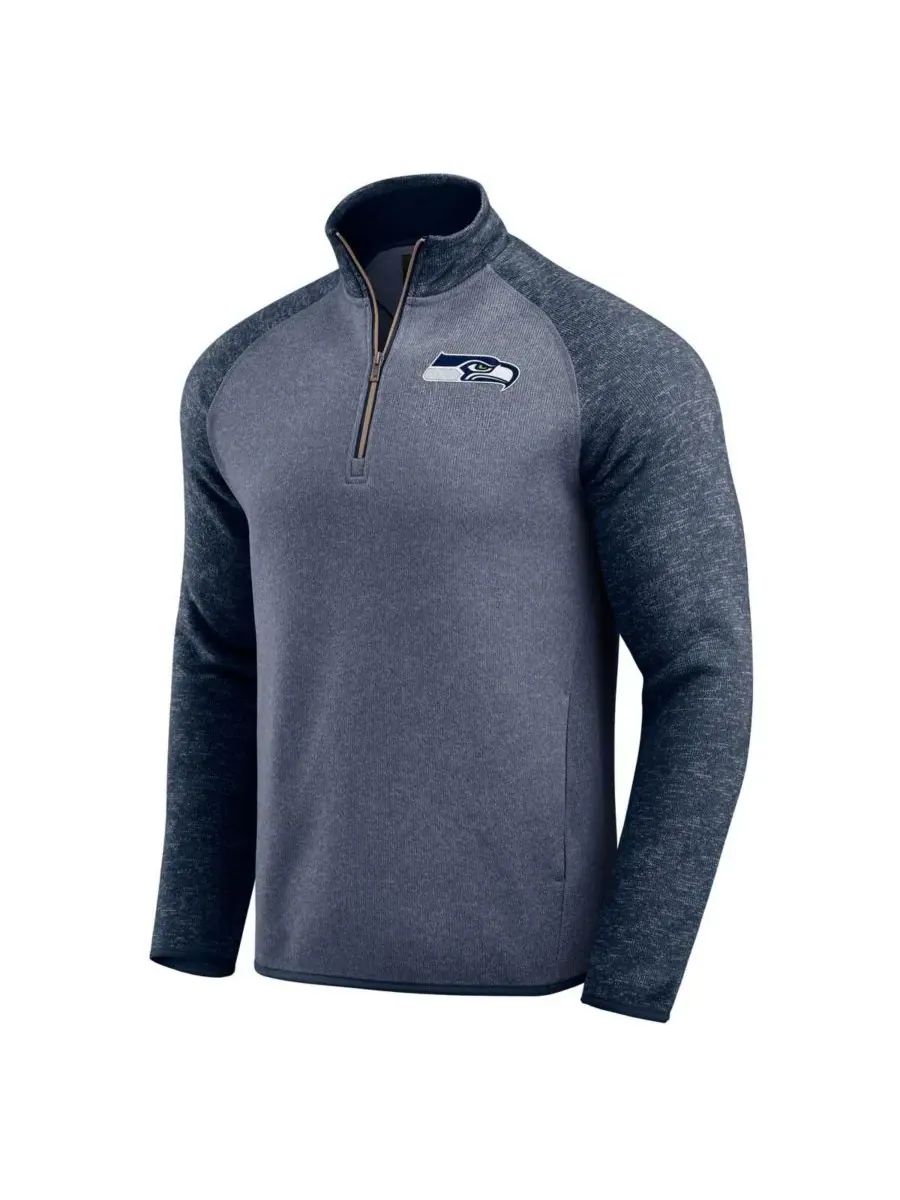 Fanatics Куртка Darius Rucker Collection для мужчин, темно-синяя, с воротником на молнии до — изображение 2 из 3, темно-синий