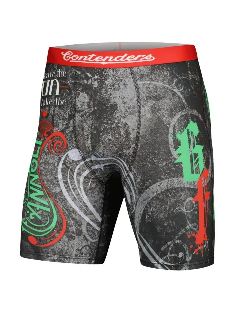 Contenders Clothing Мужские черные боксеры "Крестный отец" "Канноли" — изображение 3 из 3, черный