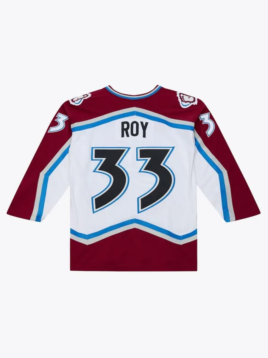 Реплика хоккейного джерси Patrick Roy 1995 Power Play Colorado Avalanche Mitchell & Ness — изображение 5 из 5, белый