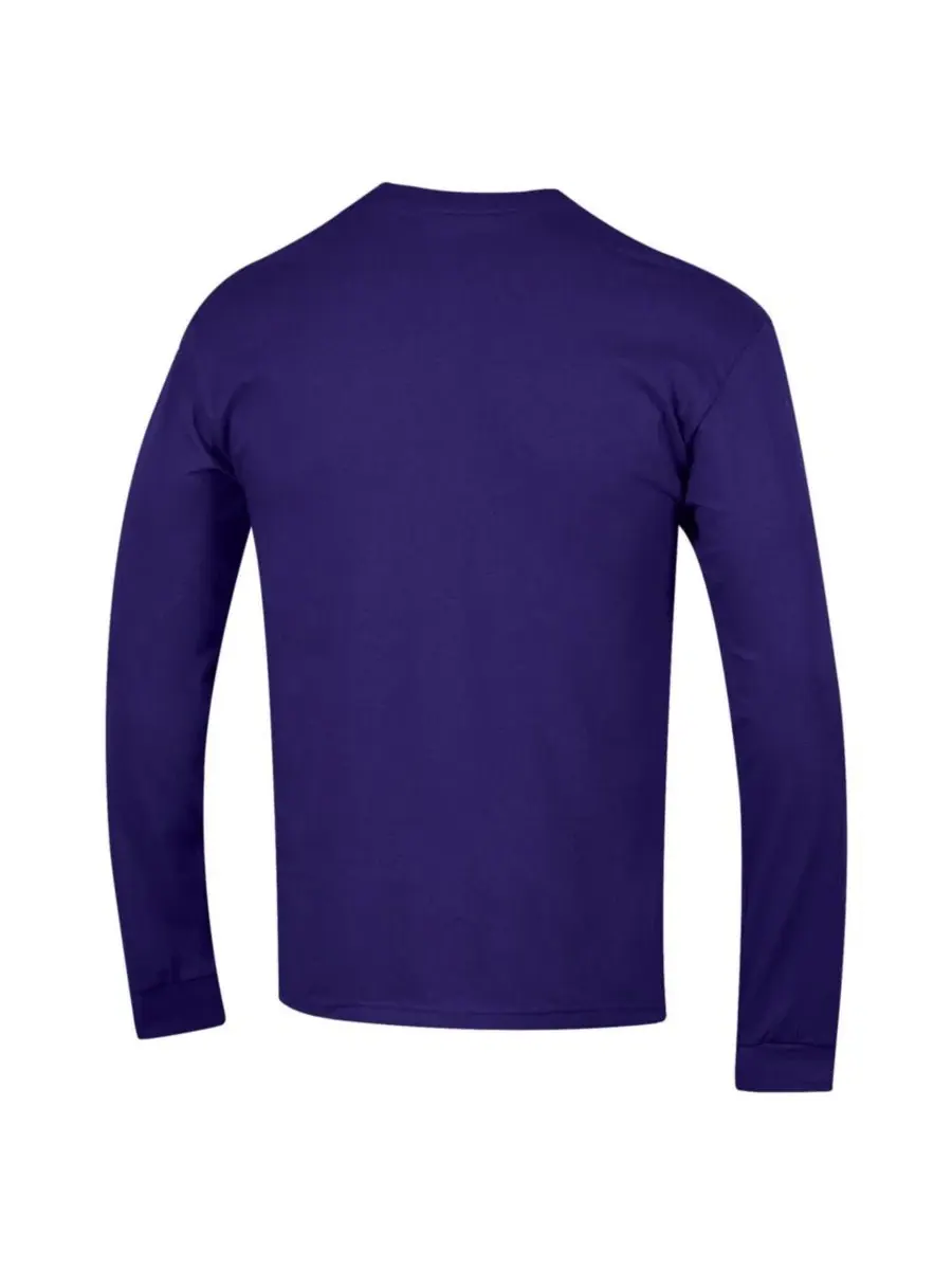 Футболка с длинным рукавом Northwestern Wildcats Basic Arch Champion — изображение 2 из 3, фиолетовый