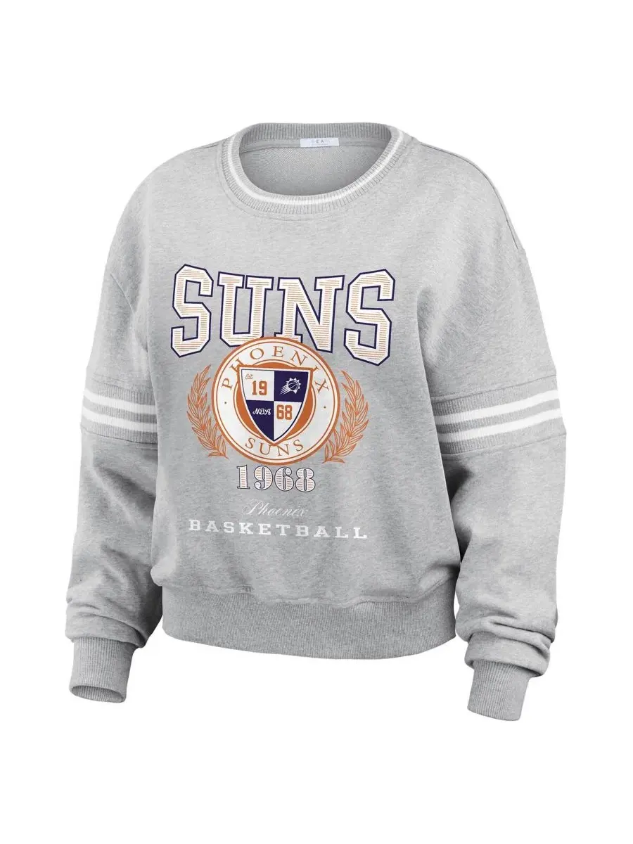 Свитшот с принтом Phoenix Suns WEAR by Erin Andrews — изображение 2 из 4, серый