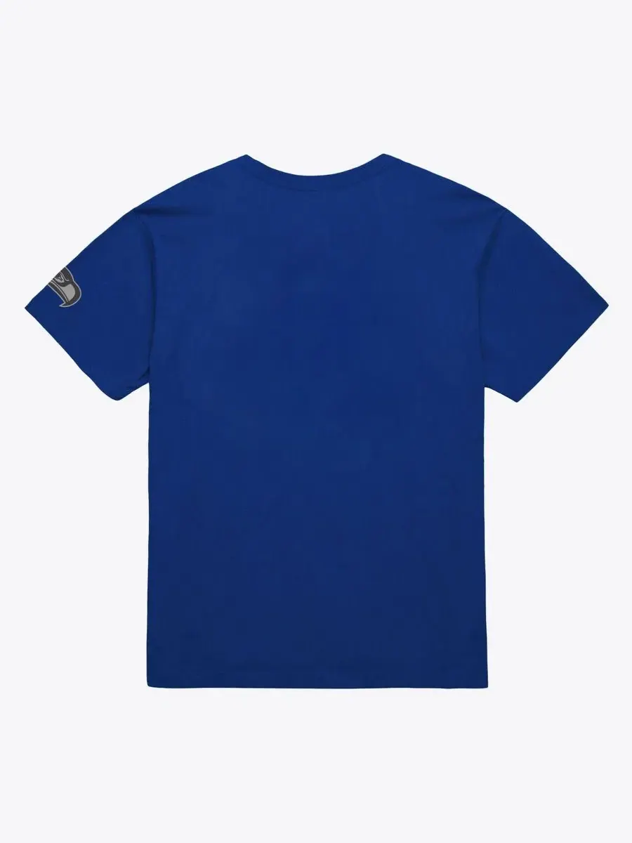 Футболка с принтом Head Coach Classic Mitchell & Ness — изображение 2 из 2, королевский