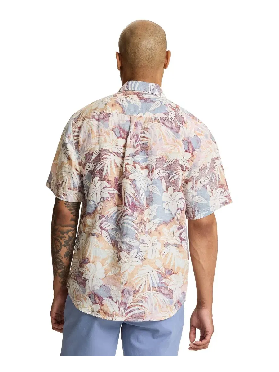 Мужская рубашка с принтом, с коротким рукавом Tommy Bahama, Del Fuego — изображение 2 из 4