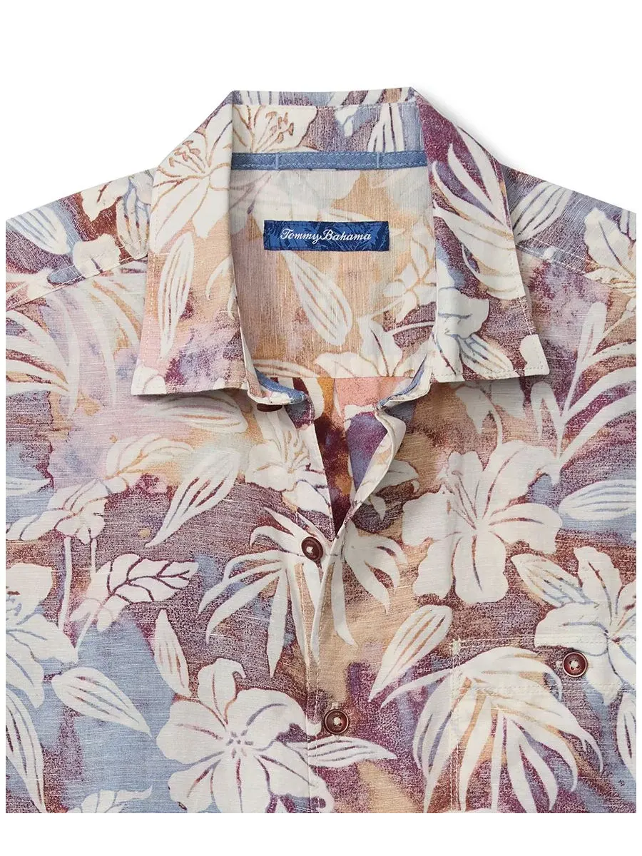 Мужская рубашка с принтом, с коротким рукавом Tommy Bahama, Del Fuego — изображение 4 из 4