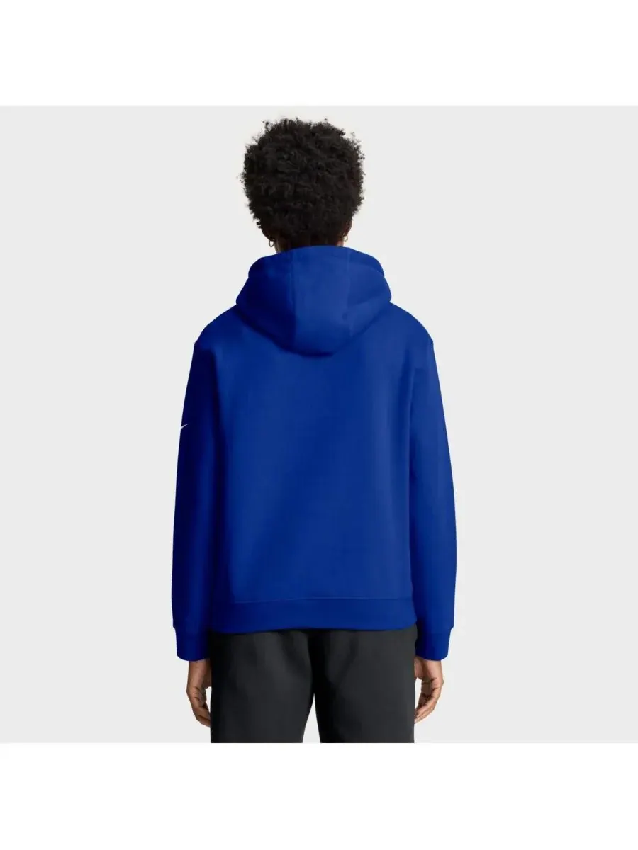 Женская флисовая толстовка с капюшоном Royal Buffalo Bills Club Nike — изображение 2 из 3, королевский