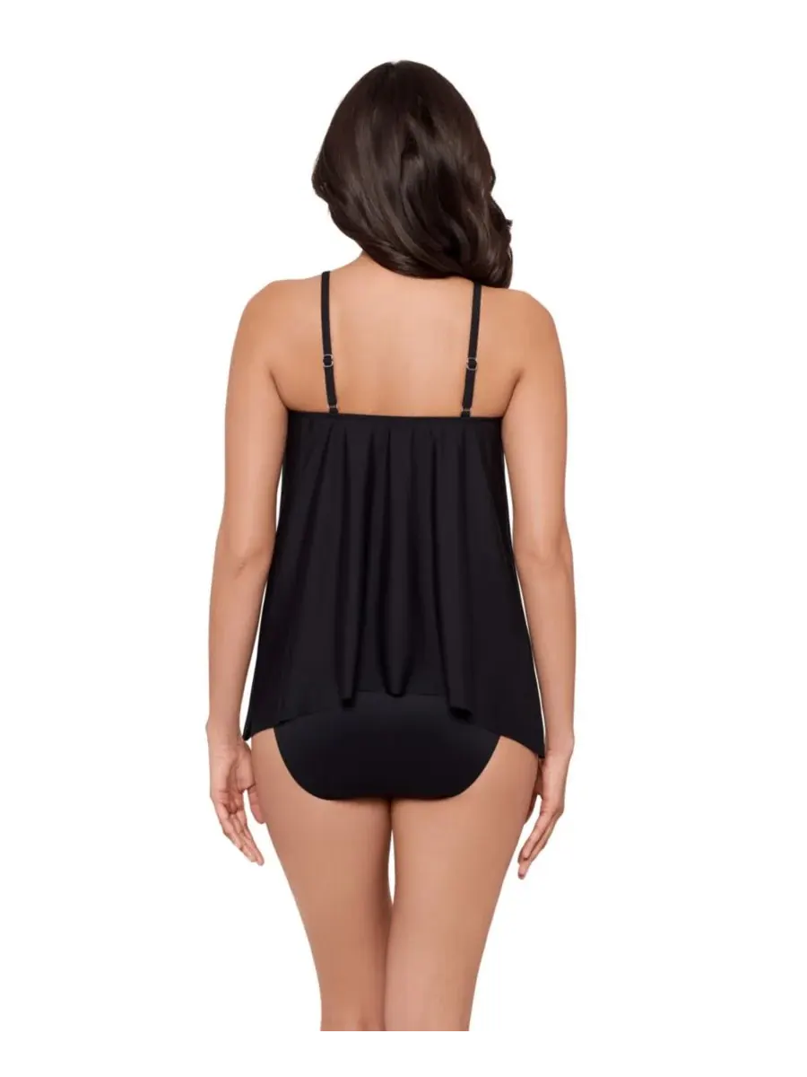 Женский танкини с вырезом и высоким воротником Miraclesuit, Ombra Fiore — изображение 4 из 5