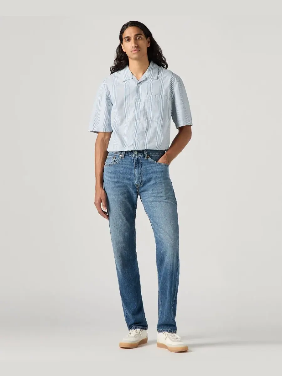 Мужские джинсы 505 стандартного кроя, легкий деним, эластичный Levi's, Best Season Ltwt — изображение 1 из 6
