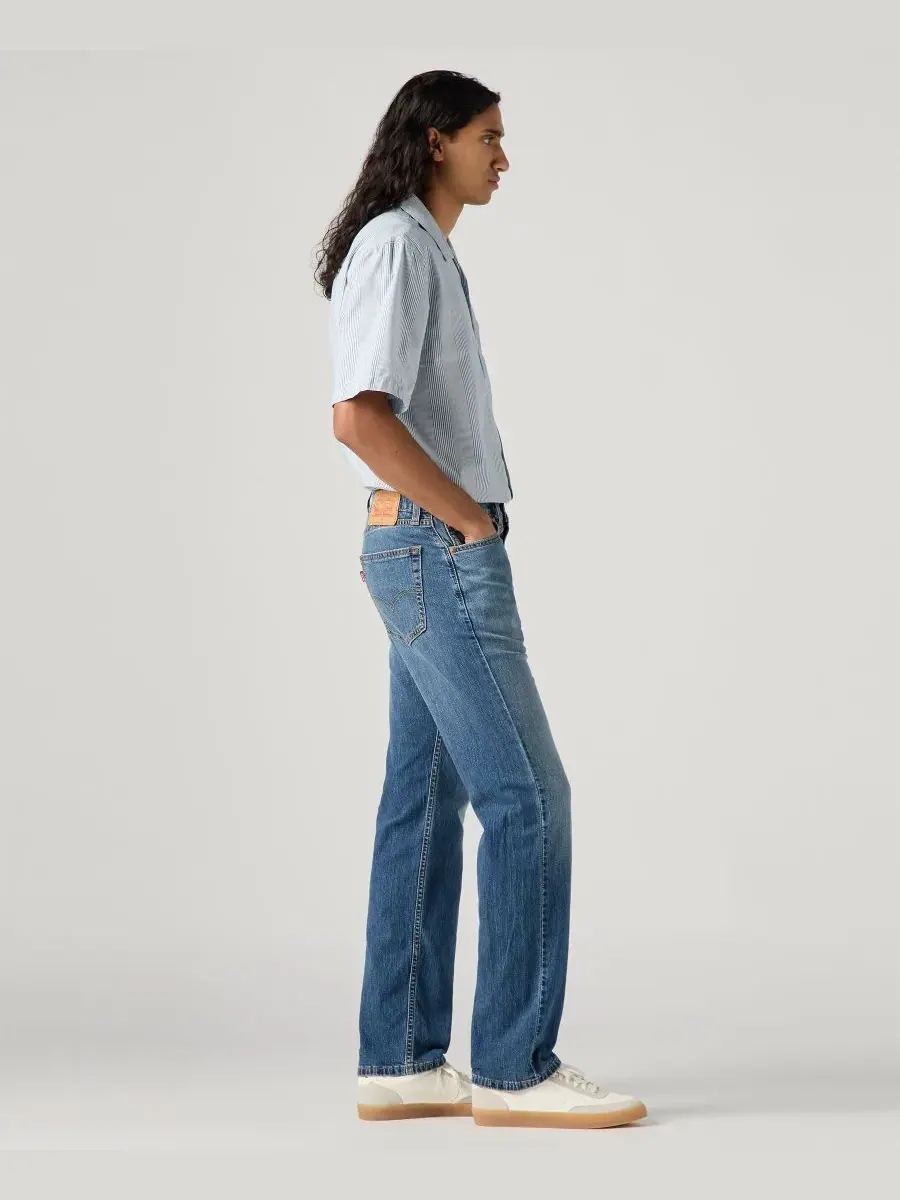 Мужские джинсы 505 стандартного кроя, легкий деним, эластичный Levi's, Best Season Ltwt — изображение 2 из 6