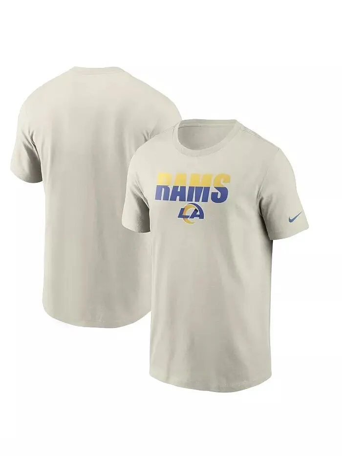 Мужская футболка Bone Los Angeles Rams Split Nike — изображение 1 из 3