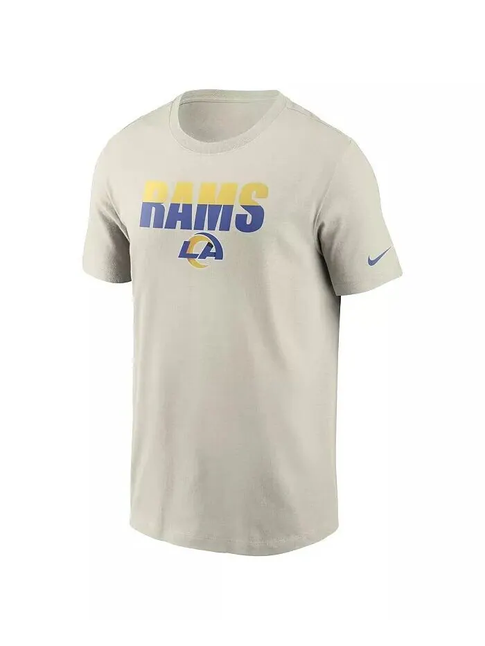 Мужская футболка Bone Los Angeles Rams Split Nike — изображение 2 из 3