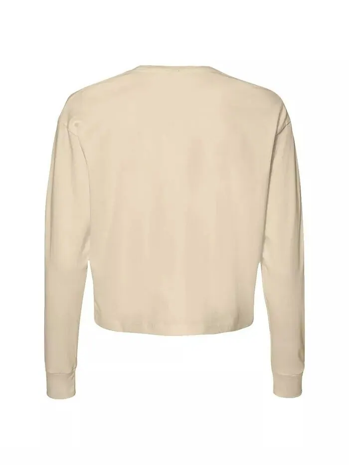Женская баскетбольная футболка Natural Alabama Crimson Tide Comfort Colors с длинным рукавом Image — изображение 3 из 3