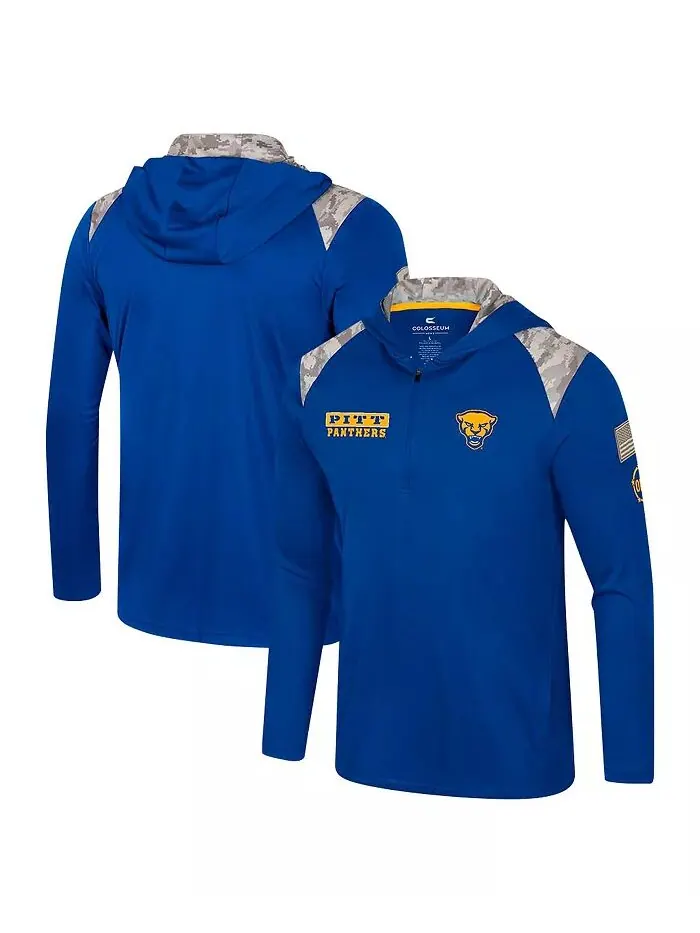 Мужская куртка-толстовка с капюшоном Royal Pitt Panthers OHT Military Appreciation с — изображение 1 из 3