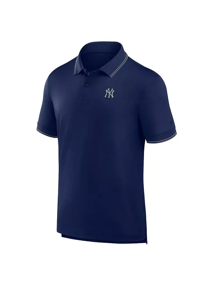 Мужская поло New York Yankees Front Office Move Mono Pique в синем цвете Fanatics — изображение 2 из 3